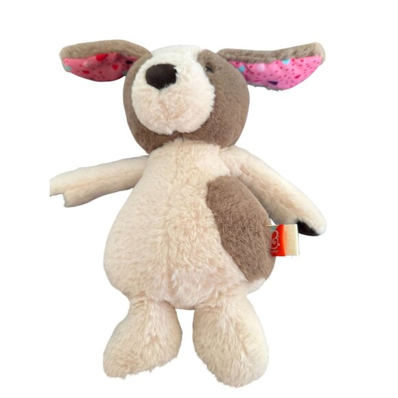B Softies Super Soft Plush Dog Puppy Stuffed Animal Stuffie Pink Confetti ears - Picture 8 of 9